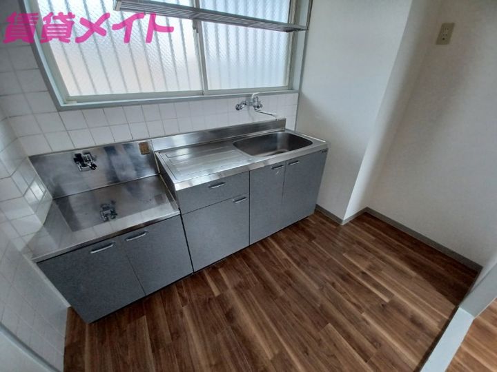 ストリートアートのキッチン