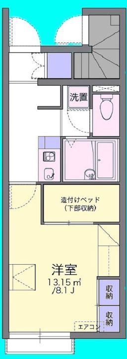 シンシアーの間取り