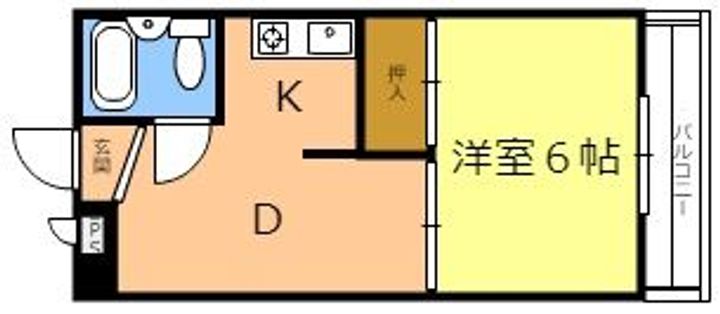 ムーンヒルズ蘭の間取り