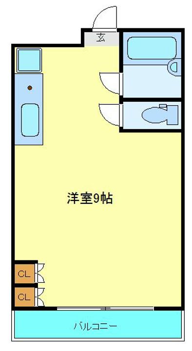 ハイツA&Kの間取り