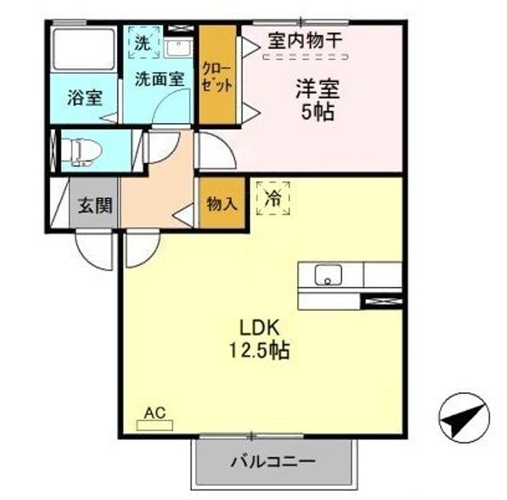 グラン・ソレーユ Aの間取り