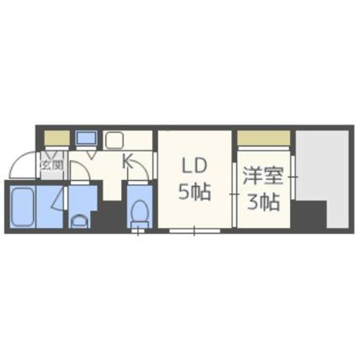 レジデンシャルヒルズリバープレイスの間取り