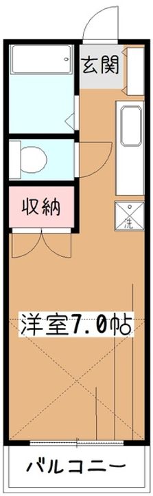 丸山荘の間取り