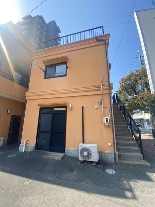 青木アパートの外観