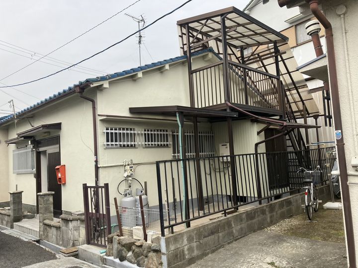 大阪府八尾市楽音寺4(一戸建)の賃貸物件の外観