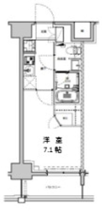 東京都板橋区熊野町(マンション)の賃貸物件の間取り