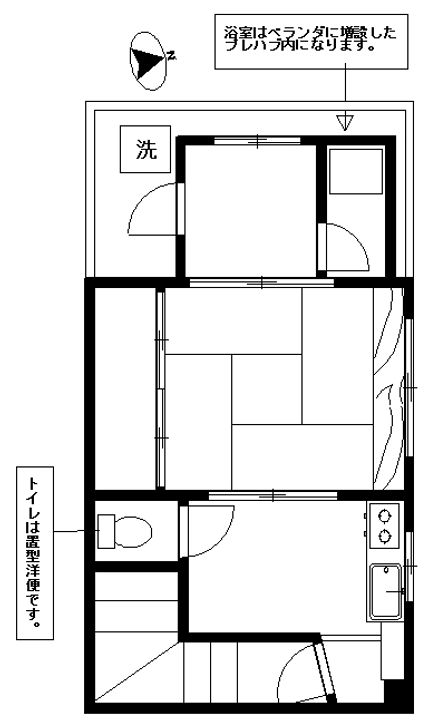 東京都世田谷区三宿1(マンション)の賃貸物件の間取り