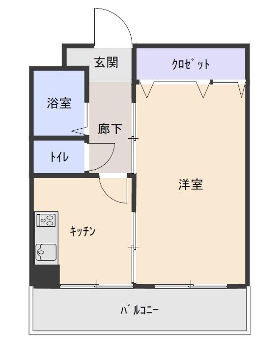 マキシム周南の間取り