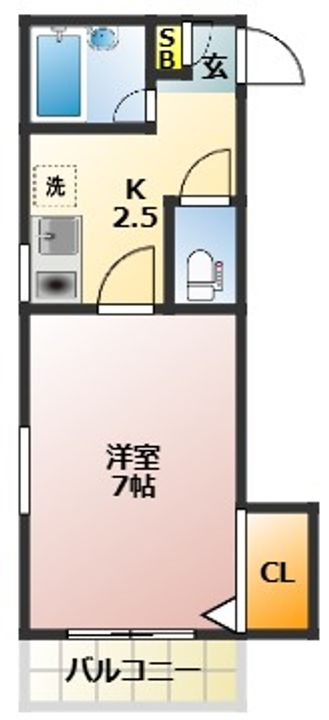 グリーンドール西池の間取り