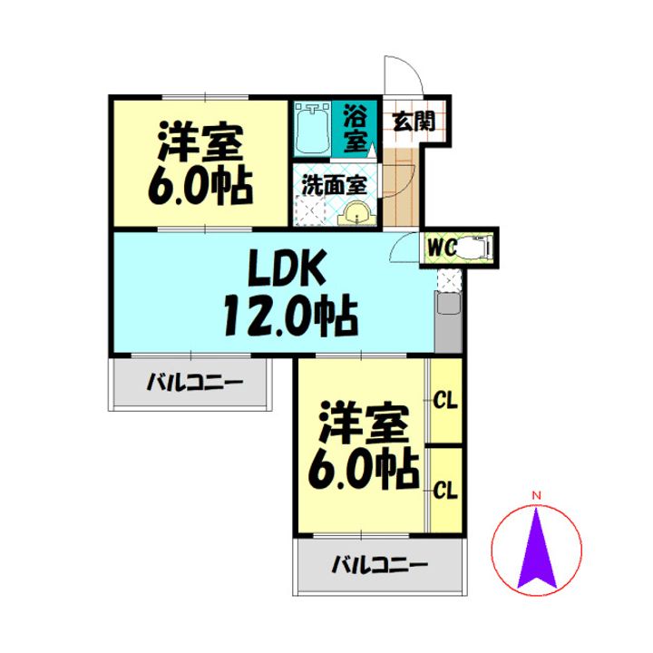 ロイヤルハイツ瑞穂の間取り