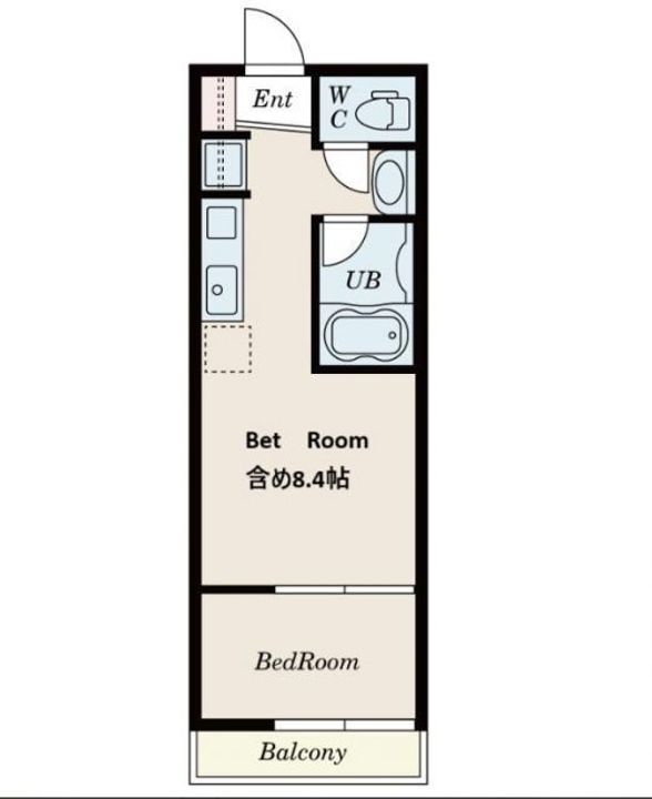 埼玉県川越市霞ケ関東1(アパート)の賃貸物件の間取り