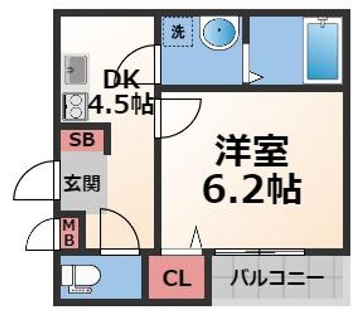 ノイヴェル布施の間取り