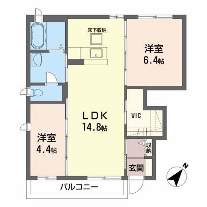 きらりハウスの間取り