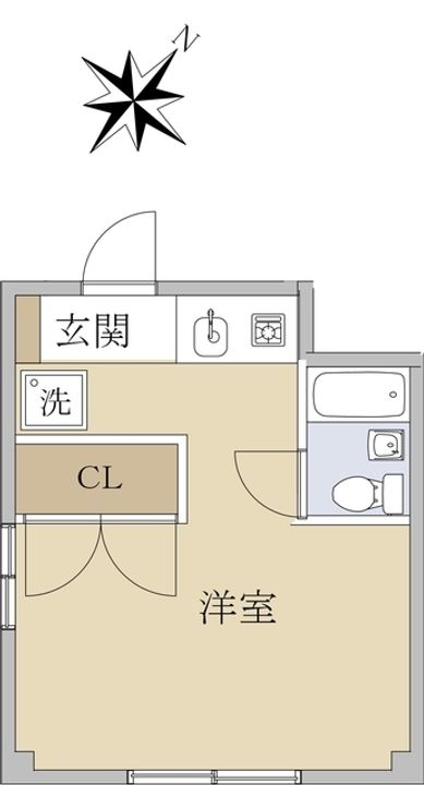 カーサ宮園の間取り