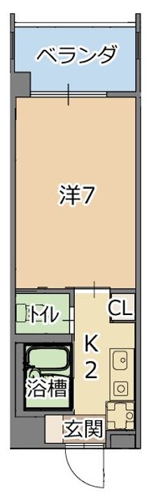 トーマス沖縄東の間取り