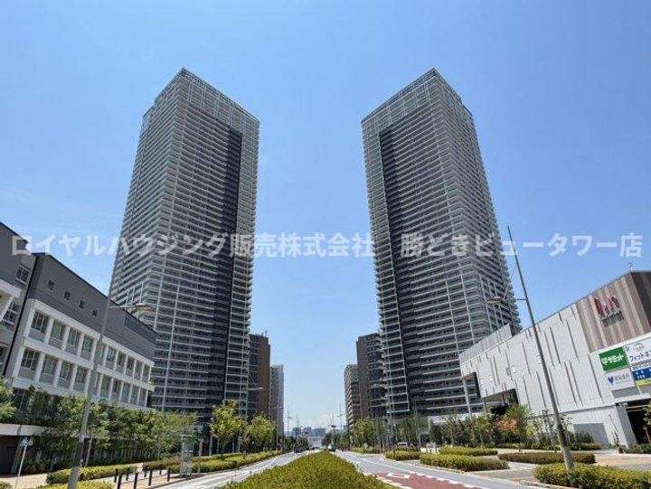 HARUMI FLAG PARK VILLAGE T棟の外観