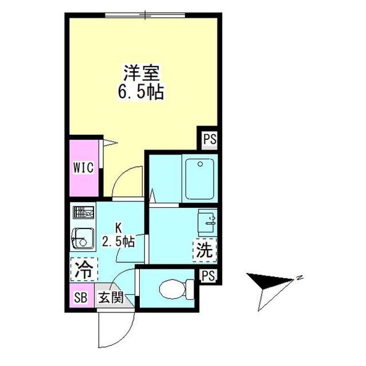 グランファーロ下北沢の間取り