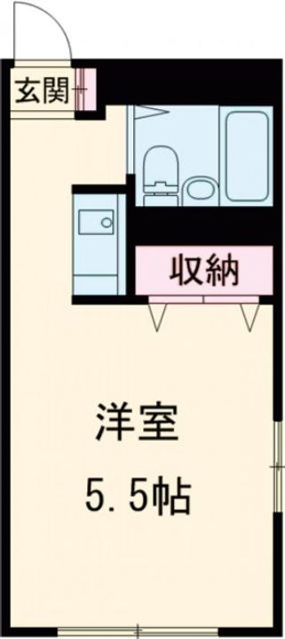 星野ハイツの間取り