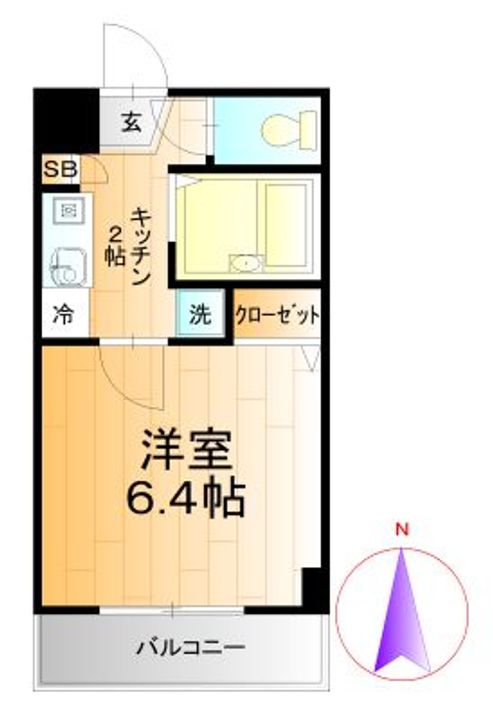 ミリアビタNo.1の間取り