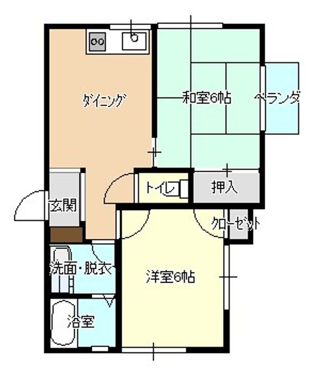 アーバンステージ参番館の間取り