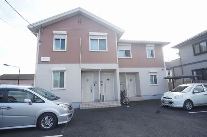 神奈川県座間市新田宿(アパート)の賃貸物件の外観