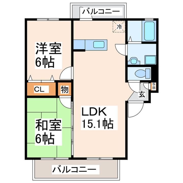 フォレストTOMIの間取り