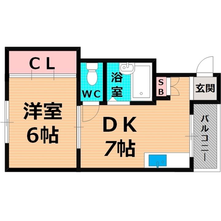エクセーラ森小路の間取り