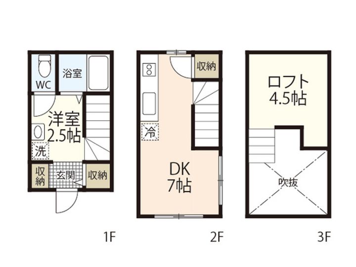casacozy寺家駅前の間取り