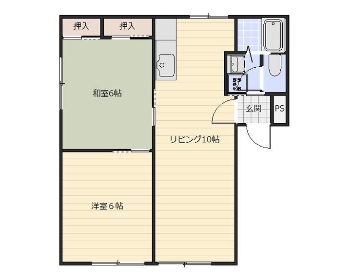 カーサ21の間取り