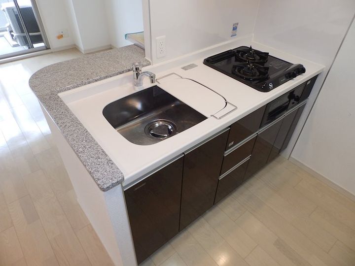 エステムプラザ京都聚楽第粋邸のキッチン