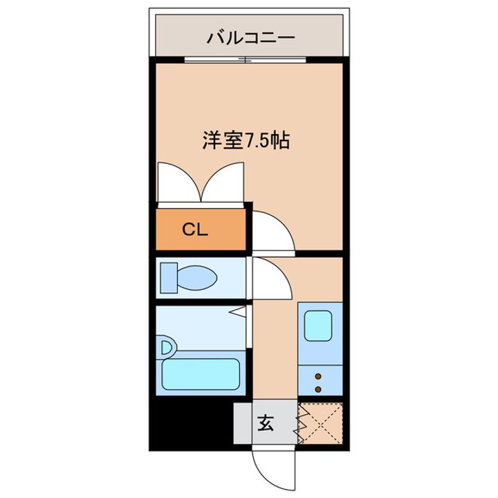 クオリティハイツの間取り