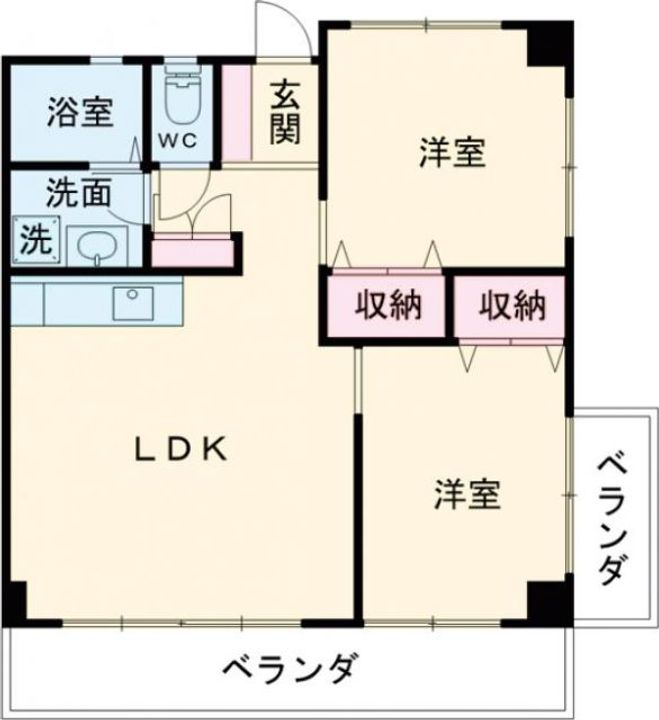 山の里 光洋の間取り