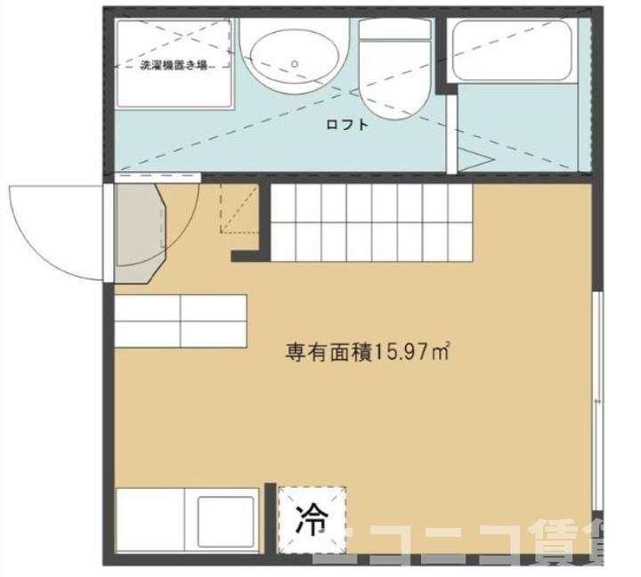 ハーモニーテラス柴又VIの間取り