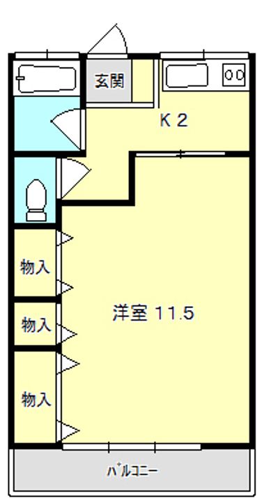ヴィラヨシモトの間取り