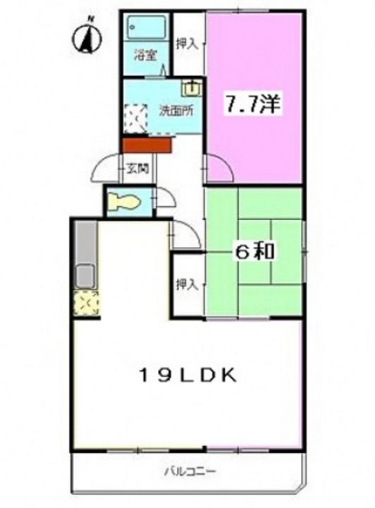 レジデンスSHの間取り