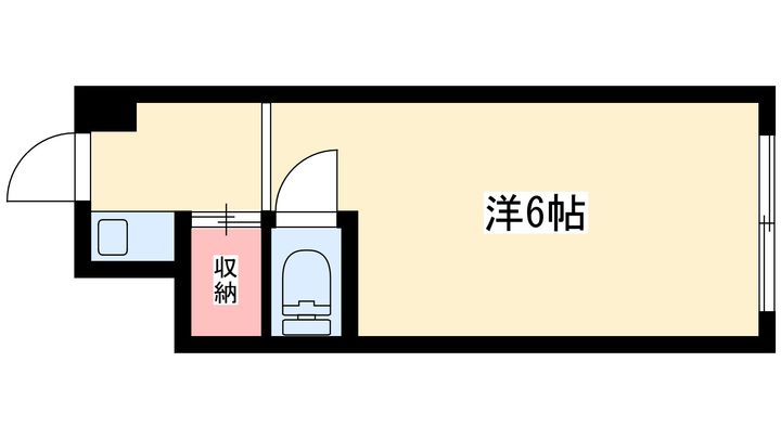 ステュディオ新大阪の間取り