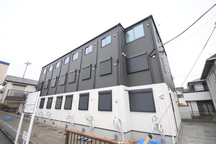 (仮称)海老名市国分北2丁目新築アパートの外観