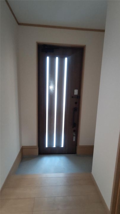 福島県いわき市平南白土字勝負田(一戸建)の賃貸物件の玄関