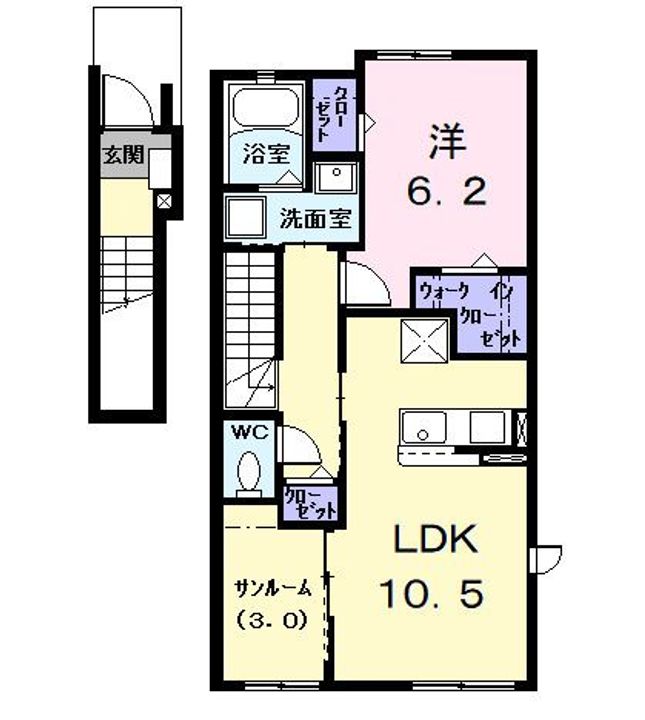 エスポワール KIIIの間取り