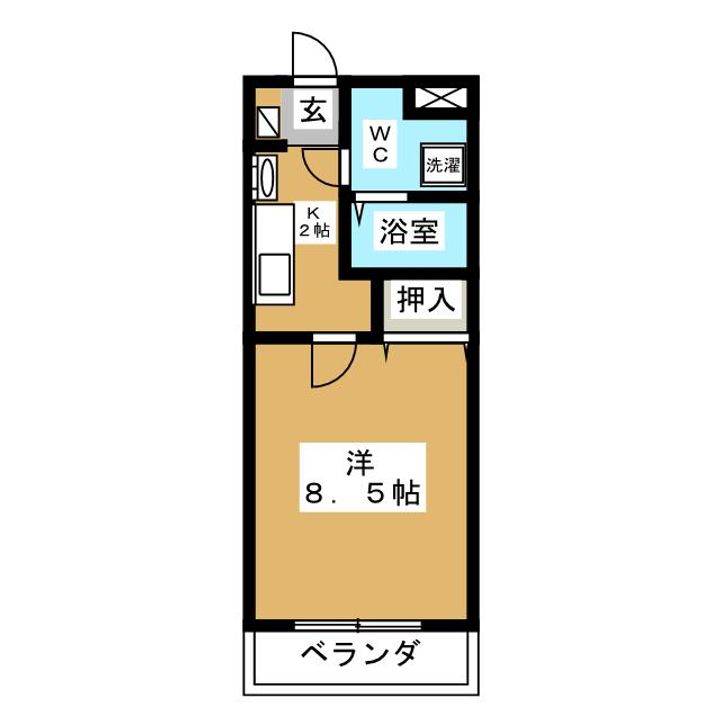 KIコーポレーションFの間取り