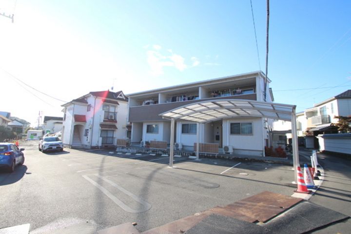 岡山県岡山市北区北方4(アパート)の賃貸物件の外観