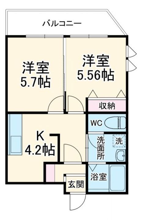 ダイヤモンドクレスト南柏の間取り