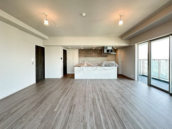 東京都港区港南3(マンション)の賃貸物件のキッチン