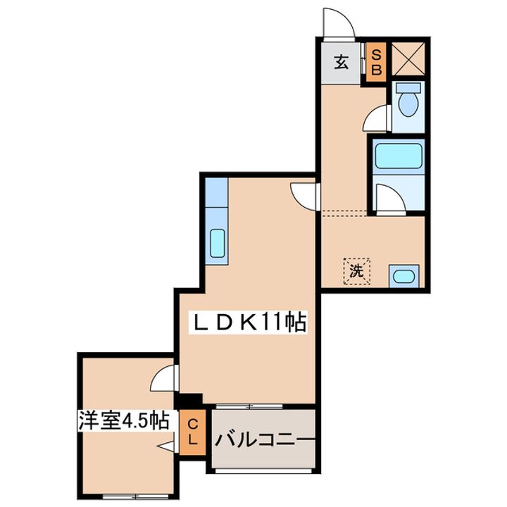 K&Mビルの間取り