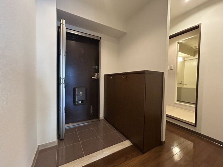 キングマンション堂島川の玄関