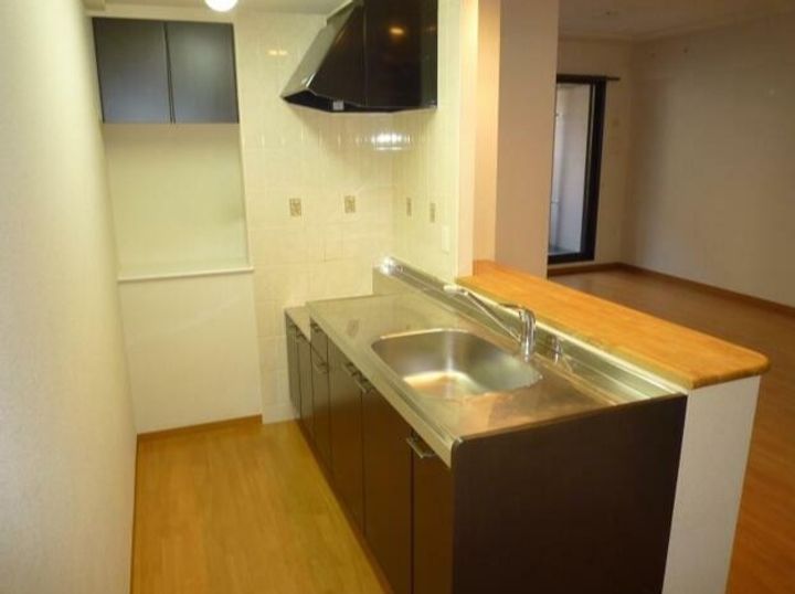 神奈川県横浜市中区本牧町2(マンション)の賃貸物件のキッチン