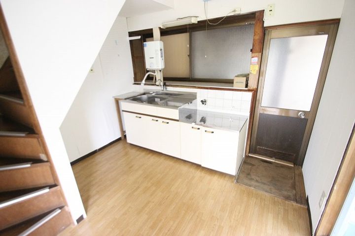 広島県安芸郡府中町石井城1(一戸建)の賃貸物件のキッチン