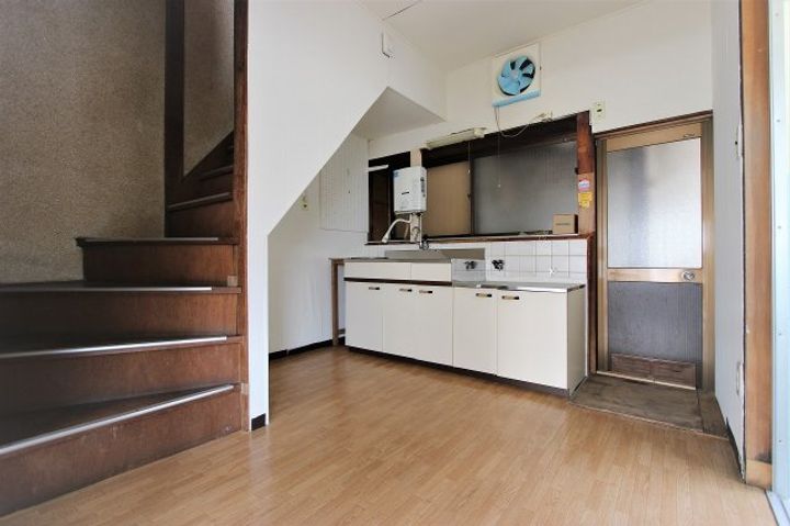 広島県安芸郡府中町石井城1(一戸建)の賃貸物件のキッチン