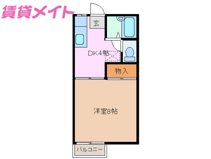 ハイム江戸橋の間取り