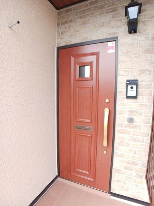 群馬県高崎市吉井町塩川(アパート)の賃貸物件の玄関